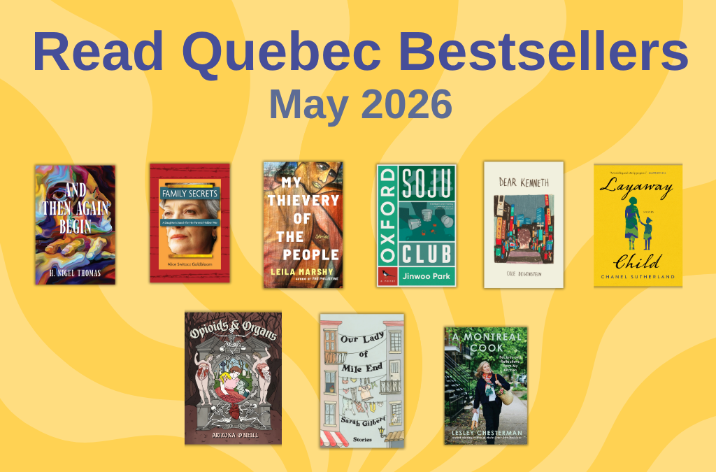 May 2026 Read Quebec Bestseller Lists